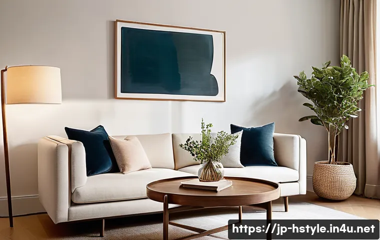 홈스타일리스트 자격증 종류와 비교 - **A Home Stylist Collaborating with a Client in a Serene Living Room.**
    A professional and appro...